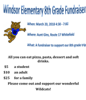 8th Grade Fundraiser