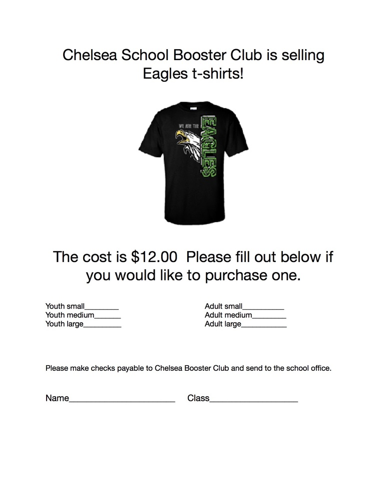 Chelsea School T-shirts for sale